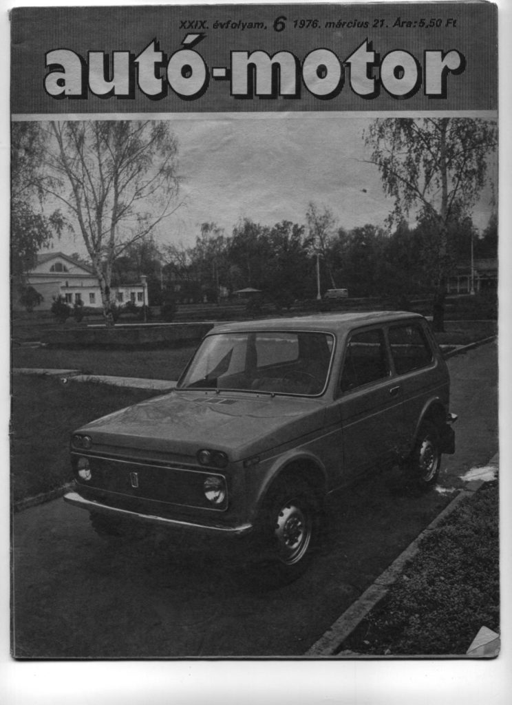 Auto Motor korabeli cikk Lada Niva 1600