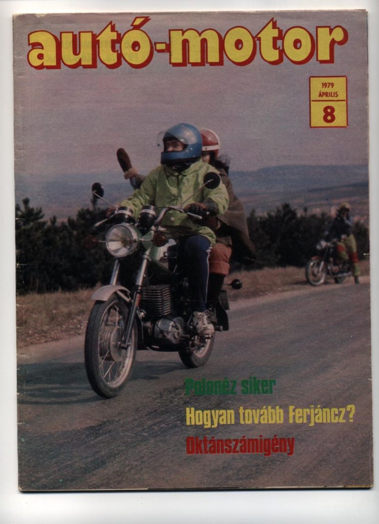Korabeli autó motor cikk 1979.04.08